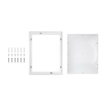 แผงพลาสติก ELECKTA 8x10 นิ้ว สีขาว_2