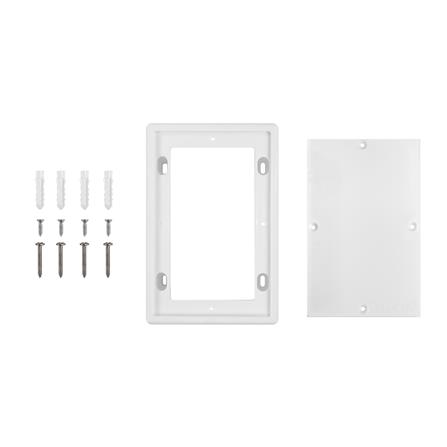 แผงพลาสติก ELECKTA 4x6 นิ้ว สีขาว_2