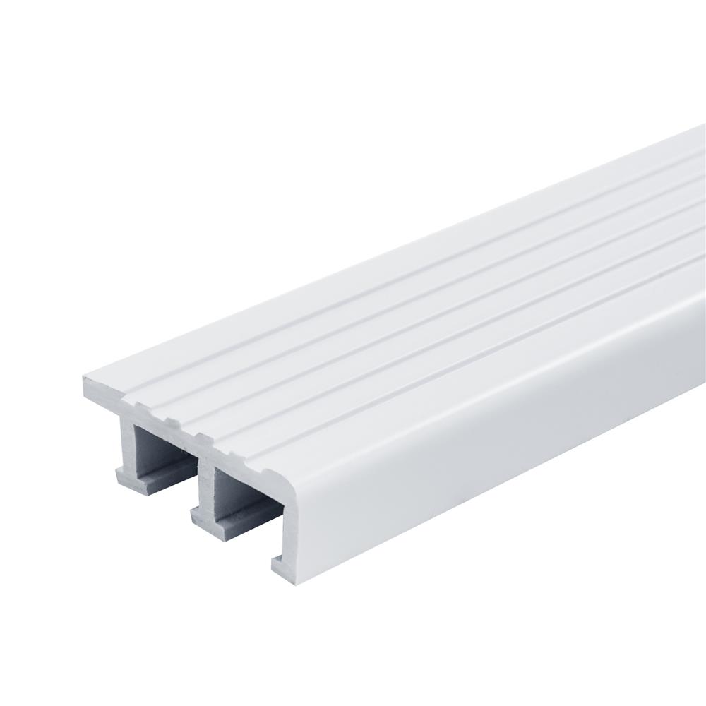 จมูกบันได PVC TARA 45 มม. x 1.5 ม. สีขาว