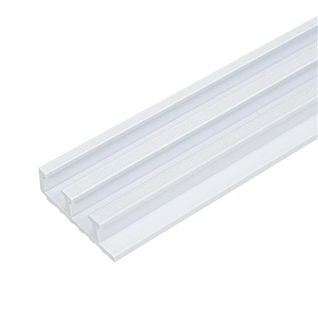 จมูกบันได PVC TARA 45 มม. x 1.5 ม. สีขาว_0