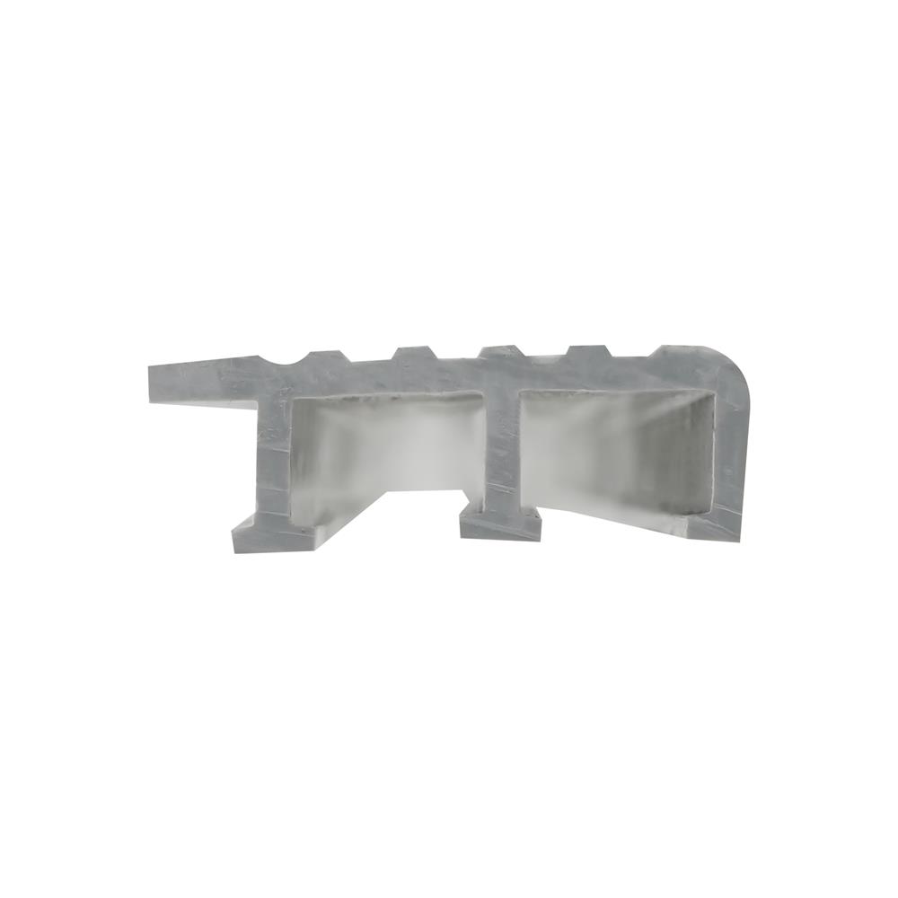 จมูกบันได PVC TARA 45 มม. x 2 ม. สีเทาเข้ม