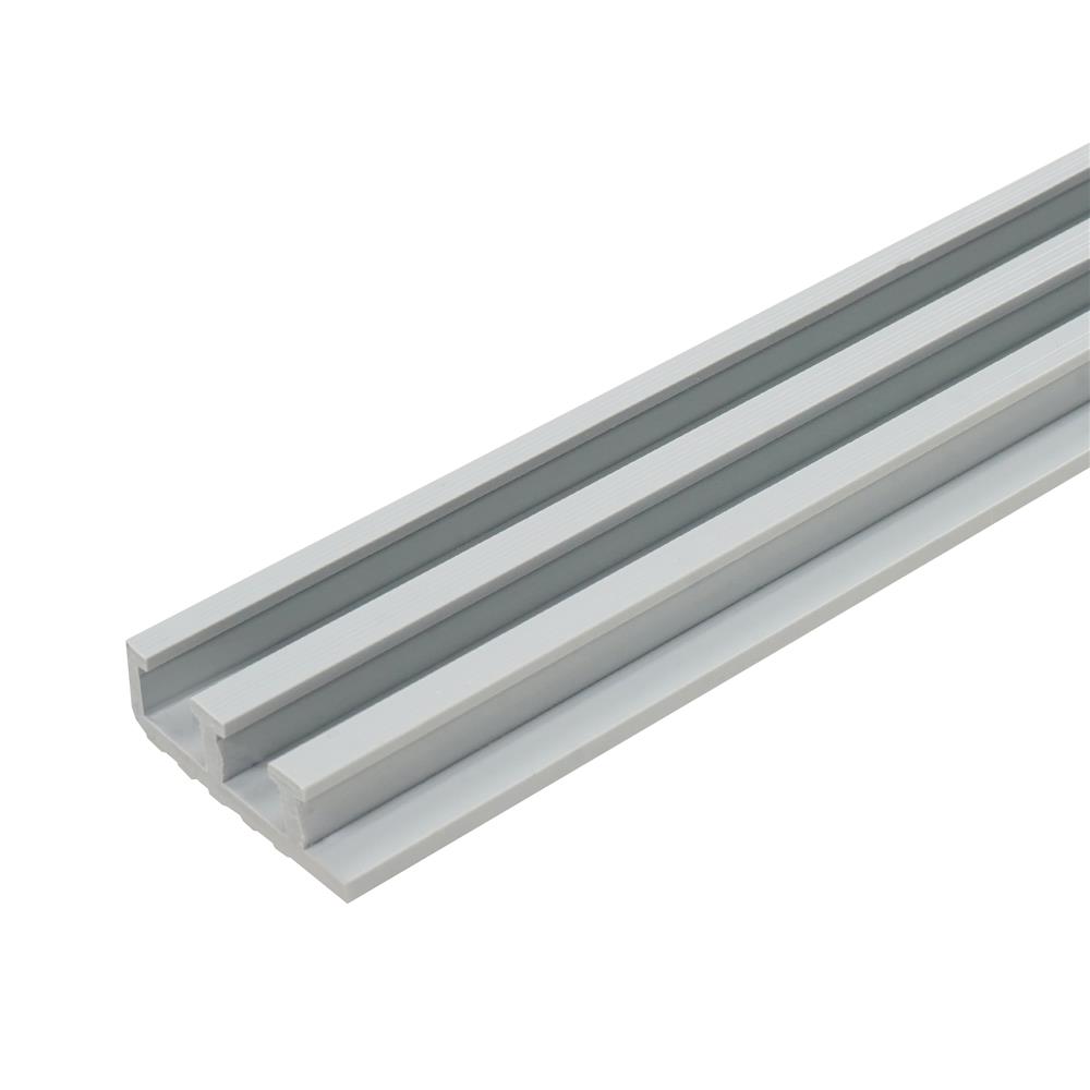 จมูกบันได PVC TARA 45 มม. x 1.5 ม. สีเทา