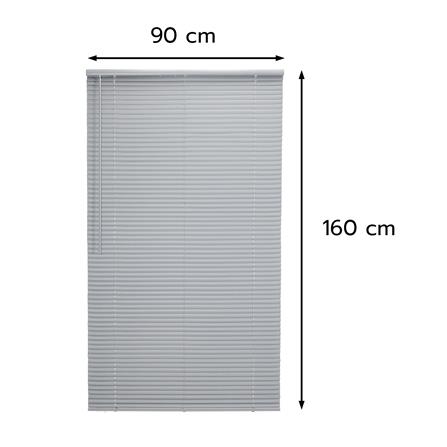มู่ลี่ไวนิล HOME LIVING STYLE CORDLESS 90X160 ซม. สีเทา_4