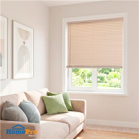 มู่ลี่ไวนิล HOME LIVING STYLE CORDLESS 90x130 ซม. สีครีม_4