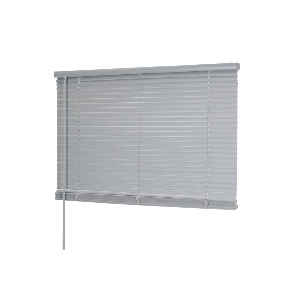 มู่ลี่ไวนิล HOME LIVING STYLE CORDLESS 90x130 ซม. สีเทา