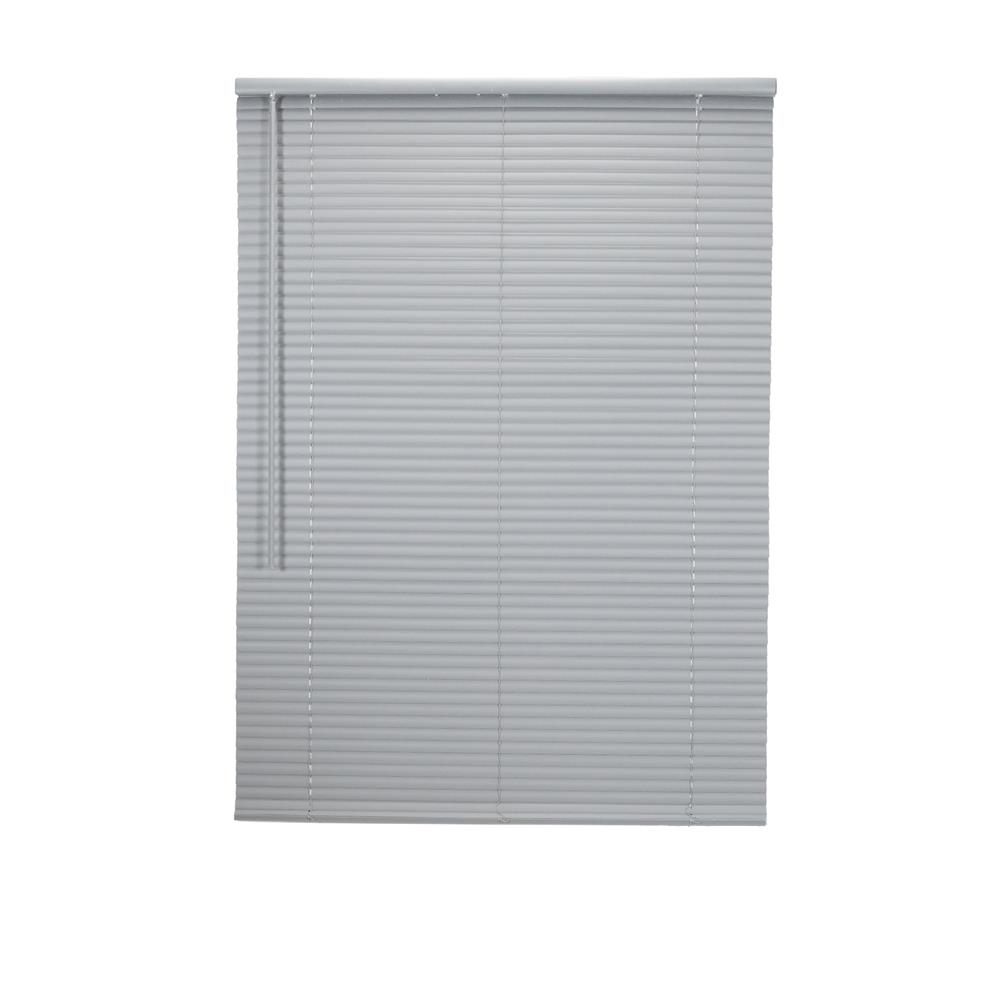 มู่ลี่ไวนิล HOME LIVING STYLE CORDLESS 90x130 ซม. สีเทา