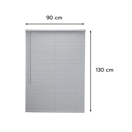 มู่ลี่ไวนิล HOME LIVING STYLE CORDLESS 90x130 ซม. สีเทา_5