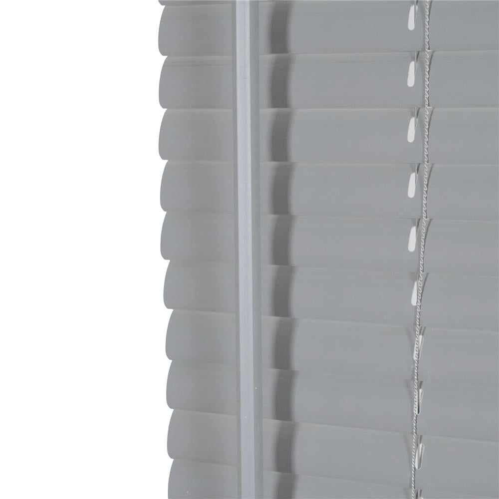 มู่ลี่ไวนิล HOME LIVING STYLE CORDLESS 120x160 ซม. สีเทา