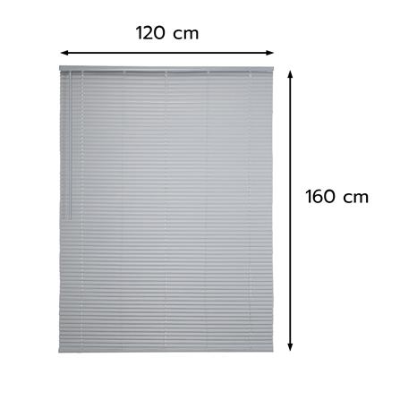 มู่ลี่ไวนิล HOME LIVING STYLE CORDLESS 120x160 ซม. สีเทา_6