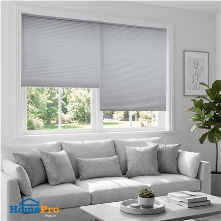 มู่ลี่ไวนิล HOME LIVING STYLE CORDLESS 120x160 ซม. สีเทา_6