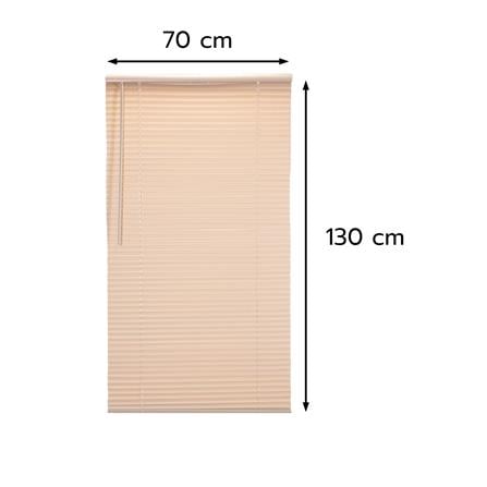 มู่ลี่ไวนิล HOME LIVING STYLE CORDLESS 70x130 ซม. สีครีม_5