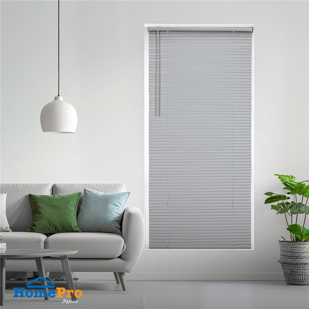 มู่ลี่ไวนิล HOME LIVING STYLE CORDLESS 70x160 ซม. สีเทา