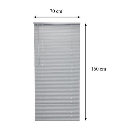 มู่ลี่ไวนิล HOME LIVING STYLE CORDLESS 70x160 ซม. สีเทา_7