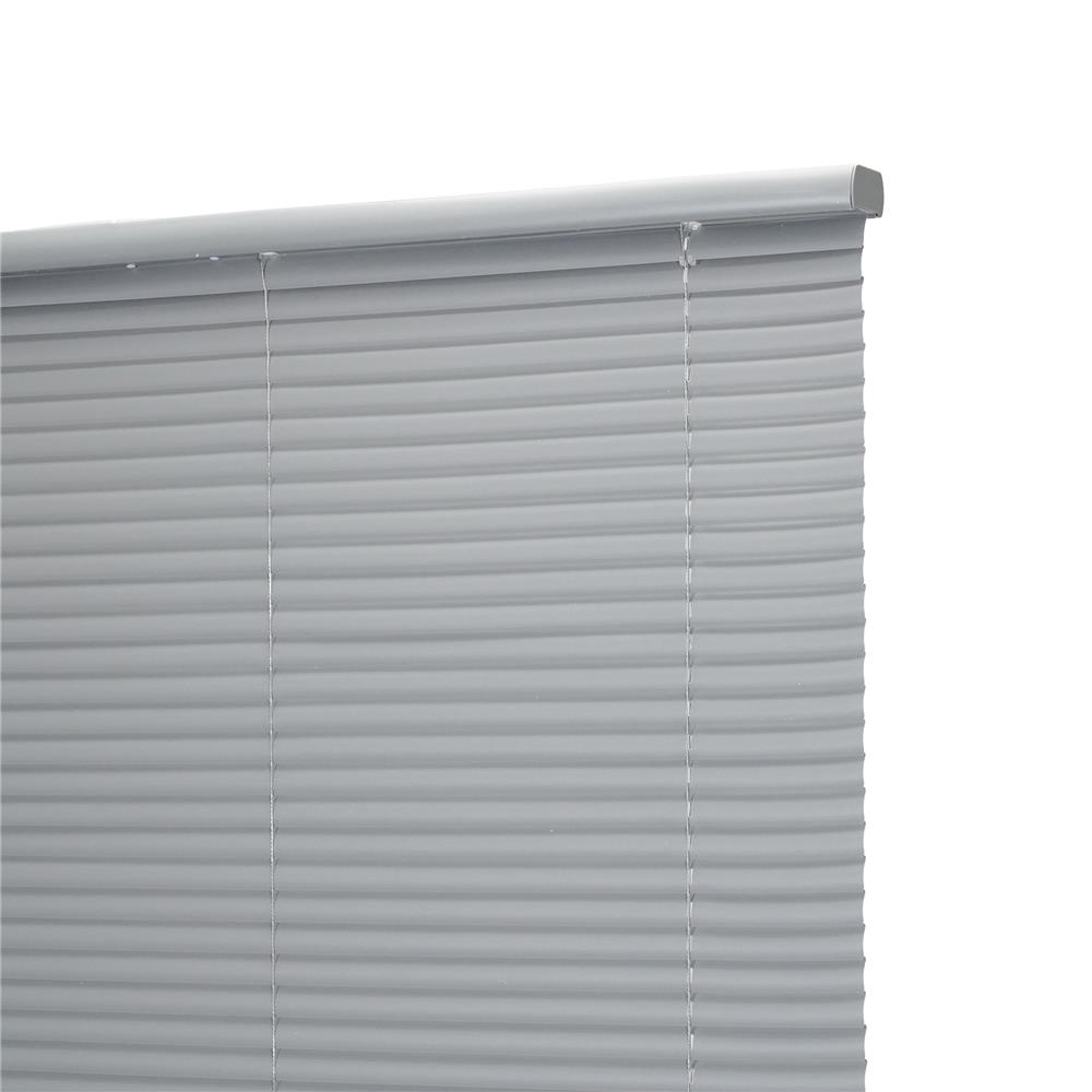 มู่ลี่ไวนิล HOME LIVING STYLE CORDLESS 155x130 ซม. สีเทา