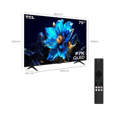 ทีวี คิวแอลอีดี 75 นิ้ว TCL (4K, QLED, GOOGLE TV) 75P7K_13