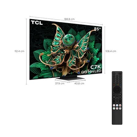 ทีวีคิวดี มินิแอลอีดี 85 นิ้ว TCL (4K, QD-MINI LED, GOOGLE TV) 85C7K_17