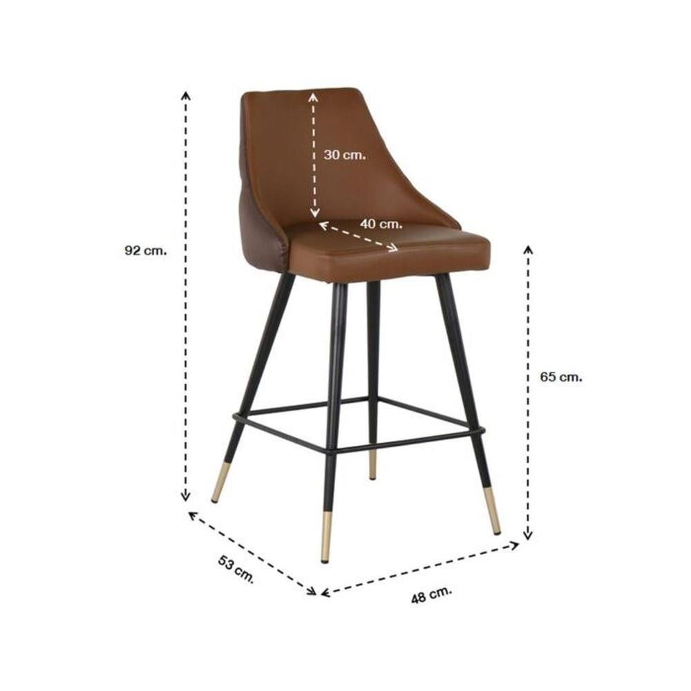 สตูลบาร์ SB FURNITURE TICTOC 19141668 สีน้ำตาล