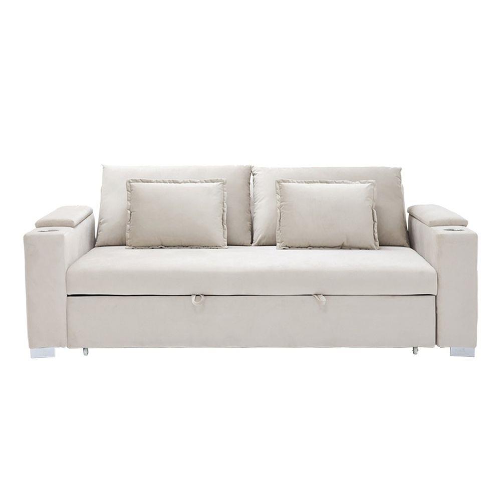 โซฟาเบด 3 ที่ันั่ง SB FURNITURE RASIA 19237393 สีเบจ