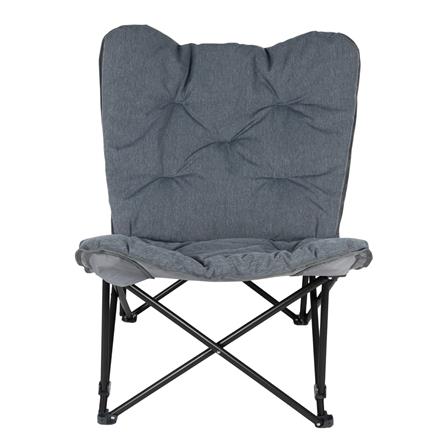 เก้าอี้พักผ่อน SPRING FLODING CURVE สีเทา/ดำ_1