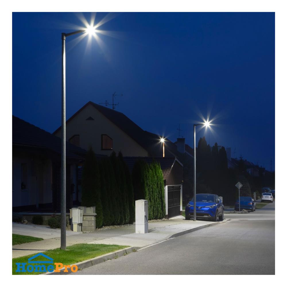 ไฟถนน LED SHINING S-ST05065E-4 50 วัตต์ DAYLIGHT สีดำ