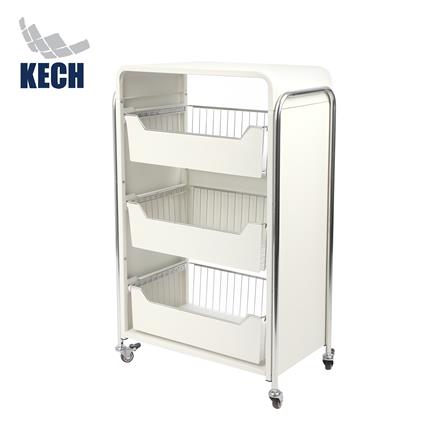 ชั้นวางของ 3 ชั้น มีล้อ KECH RITZY 53.2x30x84 ซม._0
