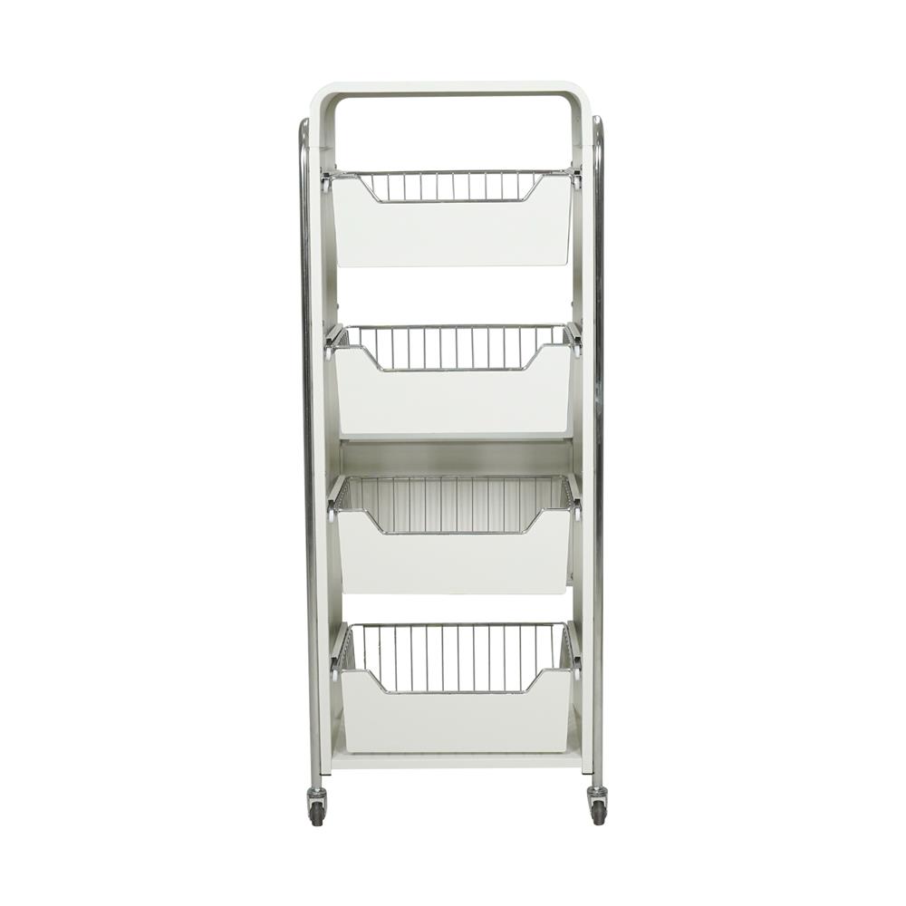 ชั้นวางของ 4 ชั้น มีล้อ KECH RITZY 43.2x30x108 ซม.