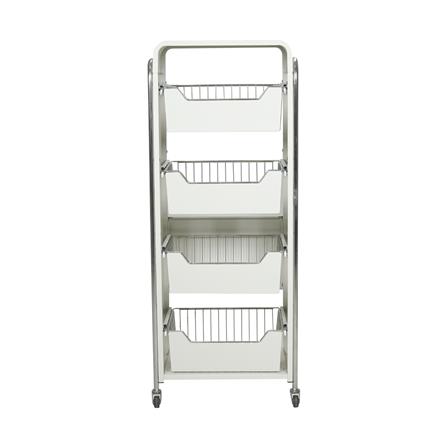 ชั้นวางของ 4 ชั้น มีล้อ KECH RITZY 43.2x30x108 ซม._1