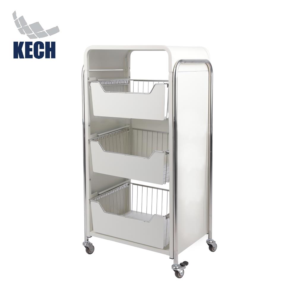 ชั้นวางของ 3 ชั้น มีล้อ KECH RITZY 43.2x30x84 ซม.