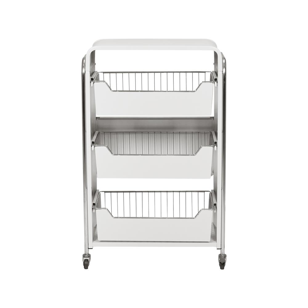 ชั้นวางของ 3 ชั้น มีล้อ KECH RITZY 43.2x30x84 ซม.