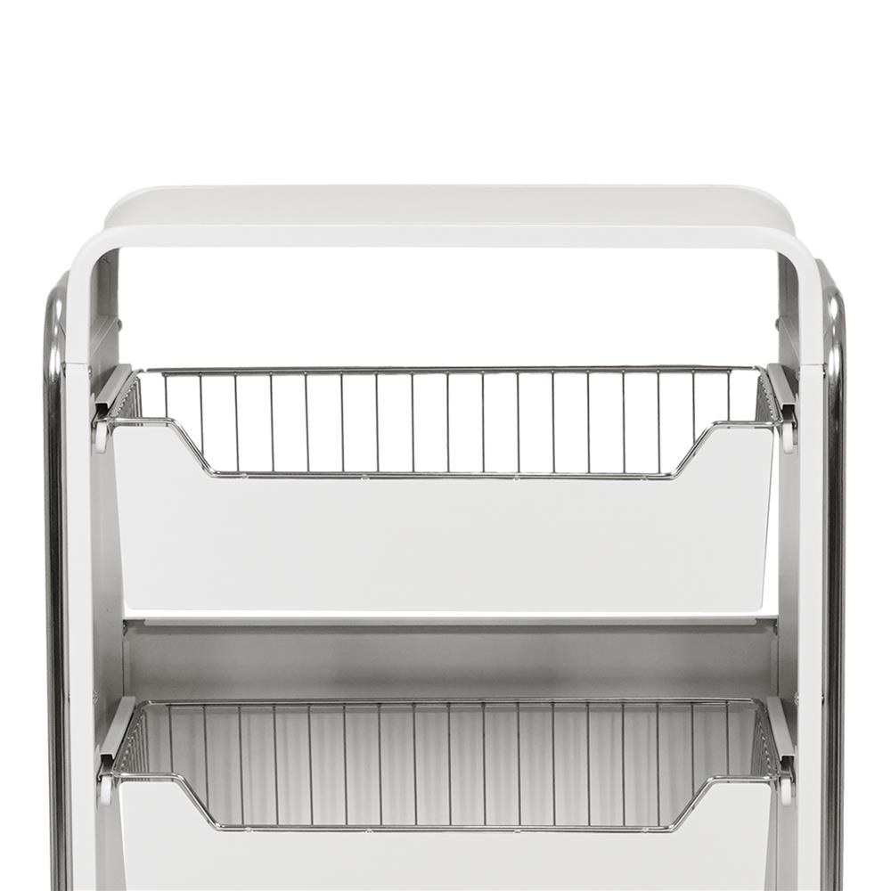 ชั้นวางของ 3 ชั้น มีล้อ KECH RITZY 43.2x30x84 ซม.