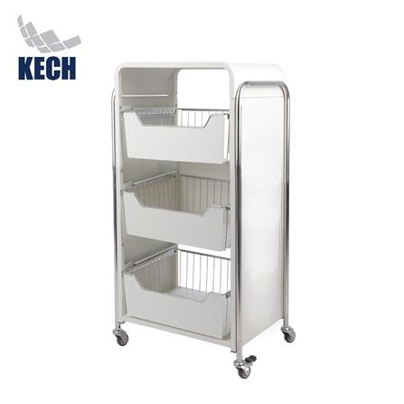 ชั้นวางของ 3 ชั้น มีล้อ KECH RITZY 43.2x30x84 ซม._0