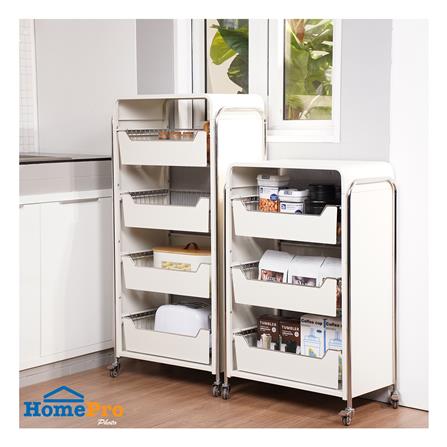 ชั้นวางของ 4 ชั้น มีล้อ KECH RITZY 53.2x30x108 ซม._7