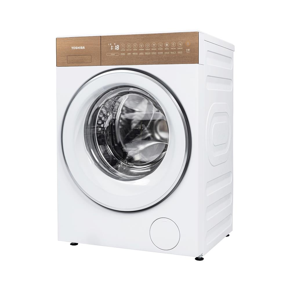 เครื่องซักผ้าฝาหน้า TOSHIBA TW-T37BZP115MWT 10.5 กก. 1400RPM อินเวอร์เตอร์ สีขาว