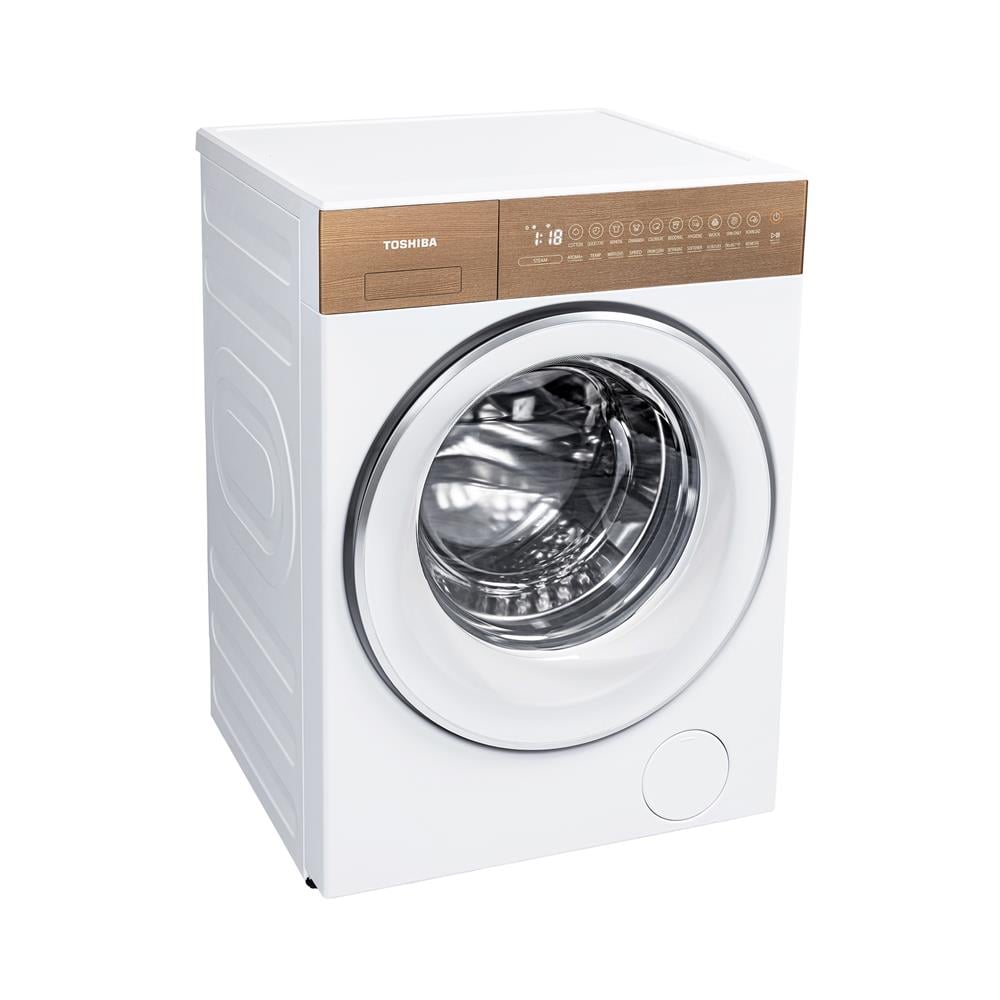 เครื่องซักผ้าฝาหน้า TOSHIBA TW-T37BZP115MWT 10.5 กก. 1400RPM อินเวอร์เตอร์ สีขาว