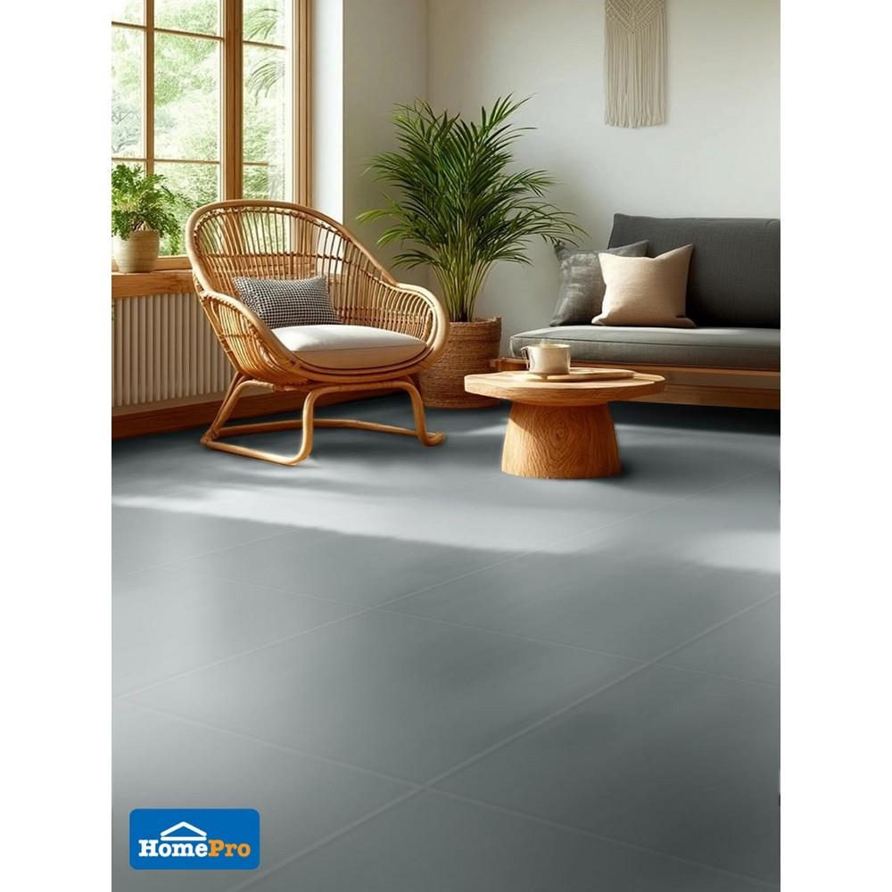 กระเบื้องพื้นพอร์ซเลน 60x60 ซม. DURAGRES พาร์ค เกรย์ แมท A 1.44 ตร.ม.