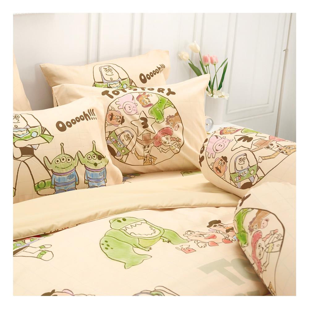 ชุดผ้าปูที่นอน 3.5 ฟุต (ชุด 4 ชิ้น) TULIP TOYSTORY 60259-DLD034