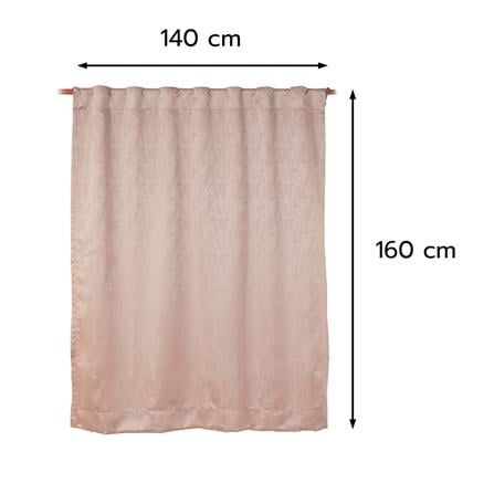 ผ้าม่านซ่อนหู HOME LIVING STYLE RIGA UV 140X160 ซม. สีครีม_5