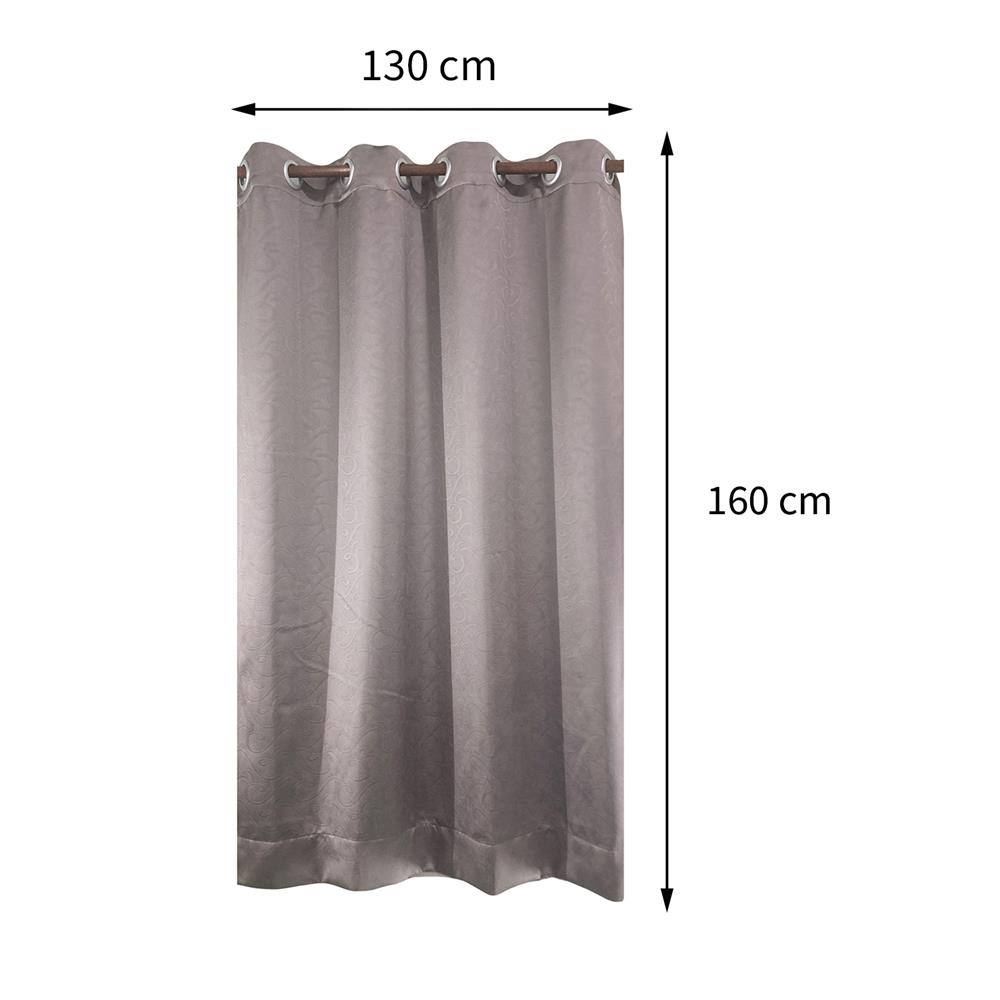 ผ้าม่าน EYELET HOME LIVING STYLE LINE UV 130X160 ซม. สีเทา