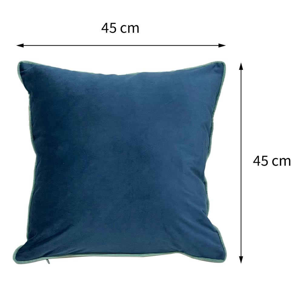 หมอนอิง HOME LIVING STYLE POPLA 18x18 นิ้ว สีน้ำเงิน