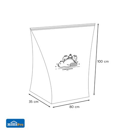 ถุงสุญญากาศ PLIM PUMP AIRLOCK SIZE JUMBO 80x35x100 ซม._6