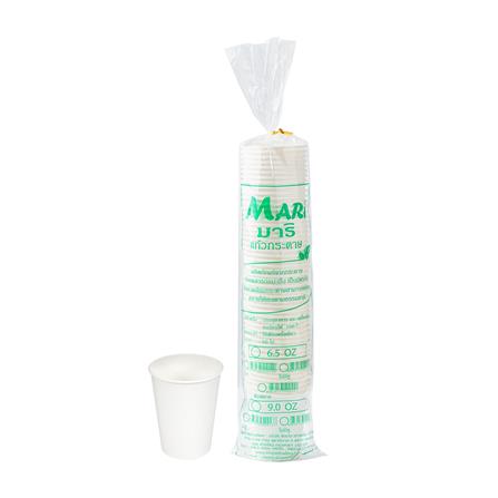แก้วกระดาษ 265 มล. MARI (แพ็ก 50 ใบ)_0