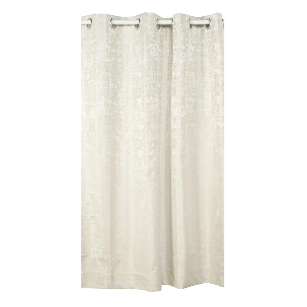 ผ้าม่าน EYELET HOME LIVING STYLE CRUSTAL UV 135X160 ซม. สีครีม