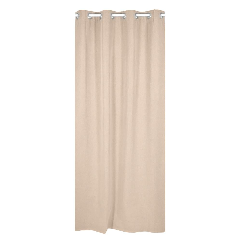 ผ้าม่าน EYELET HOME LIVING STYLE PROMPT UV 135x220 ซม. สีน้ำตาล_1