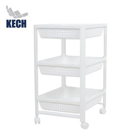ชั้นวางของพลาสติก 3 ชั้น KECH OKEY 36X44.5X65 ซม._0
