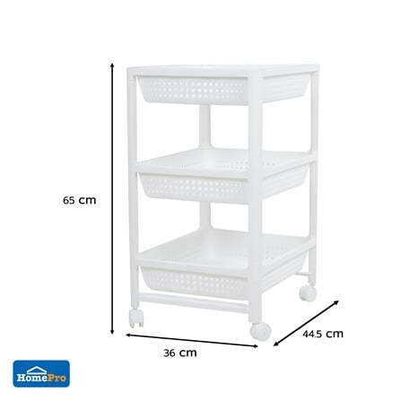 ชั้นวางของพลาสติก 3 ชั้น KECH OKEY 36X44.5X65 ซม._6