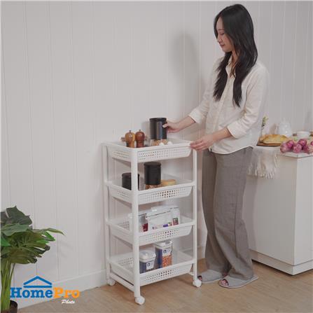 ชั้นวางของพลาสติก 4 ชั้น KECH OKEY 36X44.5X88.5 ซม._5