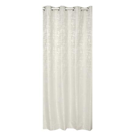 ผ้าม่าน EYELET HOME LIVING STYLE CRUSTAL UV 135x220 ซม. สีครีม_1