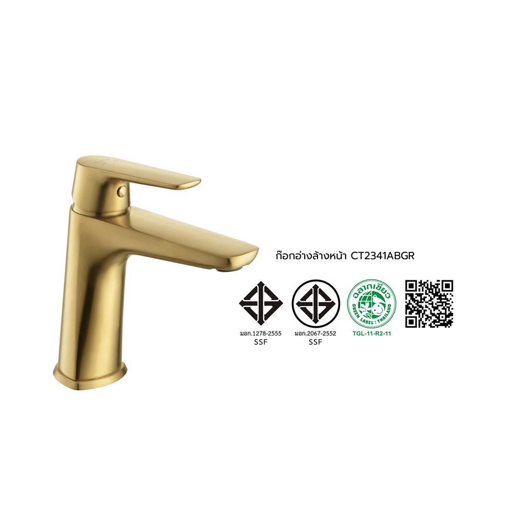 ก๊อกอ่างล้างหน้าผสม COTTO CT2341ABGR