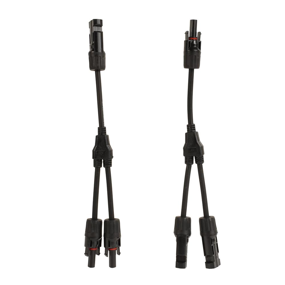 ขั้วต่อสายแบบเส้น MC4 สาย Y 2 ออก ELECKTA