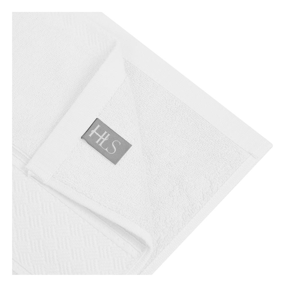 ผ้าขนหนู HOME LIVING STYLE OLIVIA 27x54 นิ้ว สี WHITE